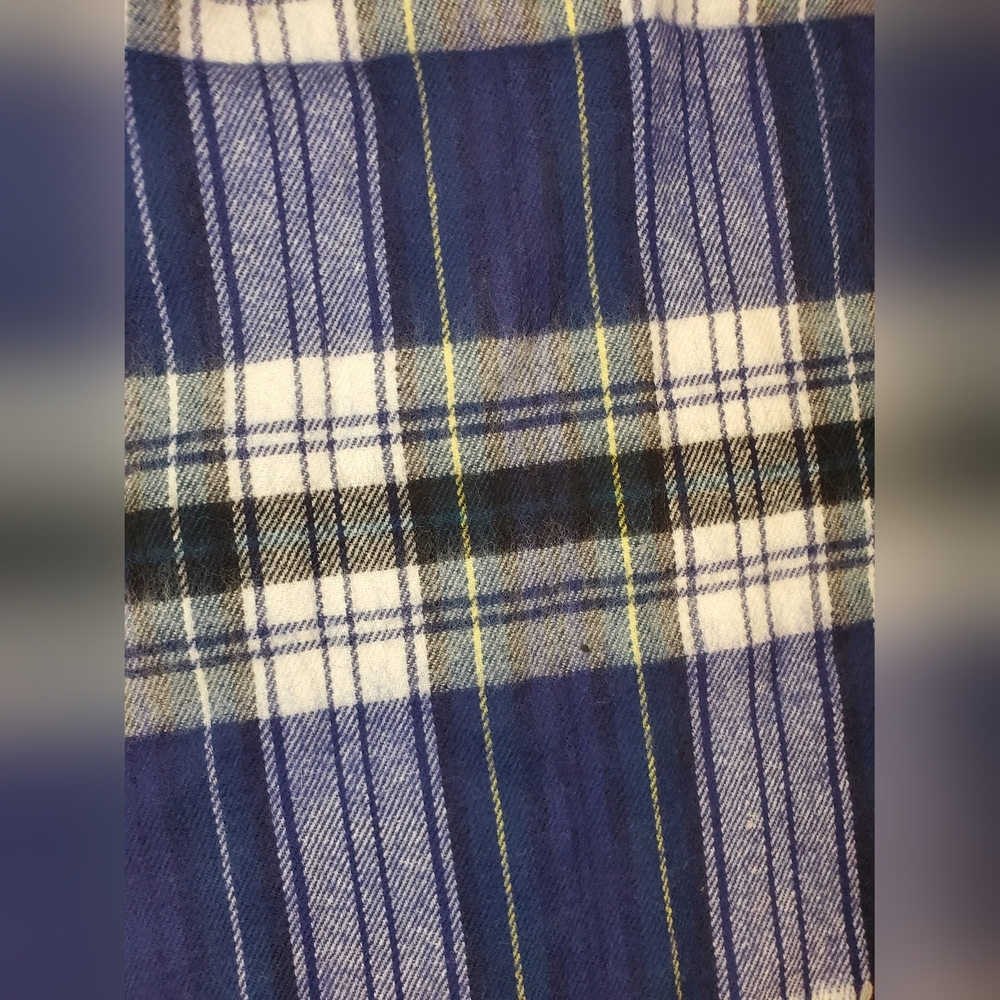 B Altman & Co Fifth Avenue New York Vintage Men's Plaid Scarf 100% Wool - Picture 3 of 5